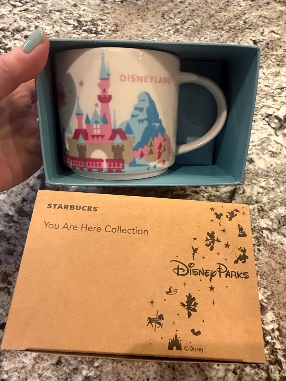 Starbucks Disneyland coffee mug new